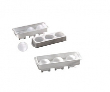 Форма для льда 235*85*65 мм. шары полипропилен APS