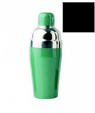 Шейкер 0,48 л. винил.покрытие, черный, нерж. Deluxe MGSteel