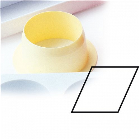 Резак пласт. "Ромб" d=65, h=40 мм. Monop Z