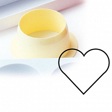 Резак пласт. "Сердце" d=65, h=30-40 мм. Monop Z