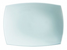 Блюдо прямоуг. l=350*260 мм. белое Квадрат /6/