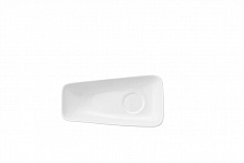 Блюдце 15 на 8 сантиметров прямоугольное ассиметричное Rectangle 14015 