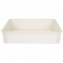 Контейнер для теста 660*460*153 мм. белый, поликарбонат Cambro