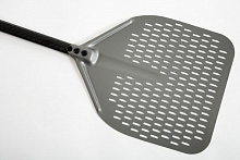 Лопата для пиццы прямоуг. перфорир. 33*33 см. l=150 см. алюм. с анодным покр. Gimetal