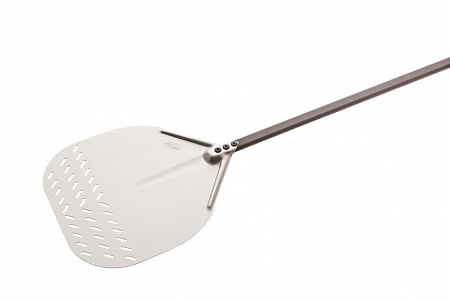 Лопата для пиццы прямоуг. перфорир. AURORA 41*41 см. l=120 см. алюм. Gimetal