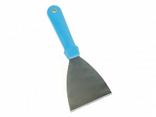 Лопатка для пиццы L=24,5 см. треугольная. 11*10 см.  нерж, ручка пластик Gimetal