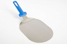 Лопатка для пиццы овальная 17,5*21 см. нерж. ручка пластик Gimetal