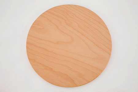 Поднос круглый d=33 см. для пиццы дерев. (бук) Gimetal