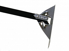 Скребок для печи  l=120 см., нерж. Gimetal