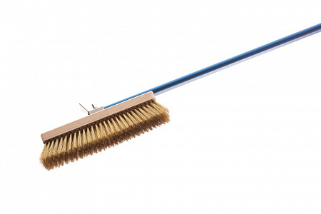 Щетка для печи l=150 см. 27*8 см. с медной щетиной Gimetal Z