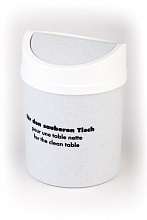 Ведерко для мусора d=12 см. настол.пласт. APS