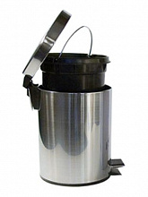 Ведро педальное  5 л. нерж. (RGS-3053А)/12/