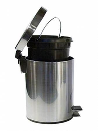 Ведро педальное  5 л. нерж. (RGS-3053А)/12/