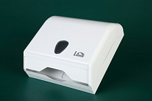 Диспенсер для полотец  V-слож. Lime Prestige MINI пласт. белый /1/* Z