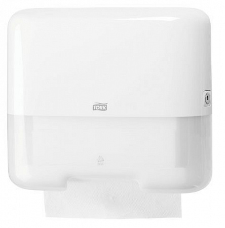 Диспенсер для полотец  Z/V-слож. "Tork" MINI пласт. белый (553100) /1/* Z