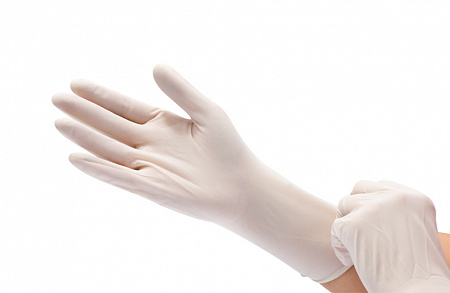 Перчатки латексные хирургические "L" неопудр. 50пар/уп /1000/* Z