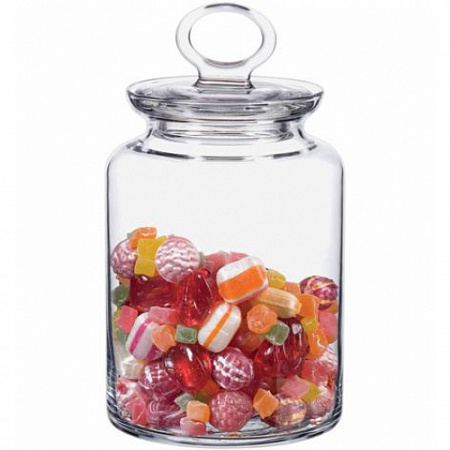 Банка 2,64л для сыпучих продуктов Kitchen cтекло
