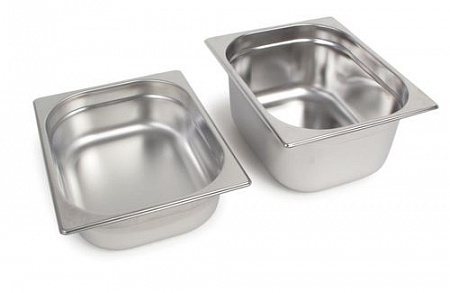 Гастроемкость 1/2 40мм нержавеющая сталь