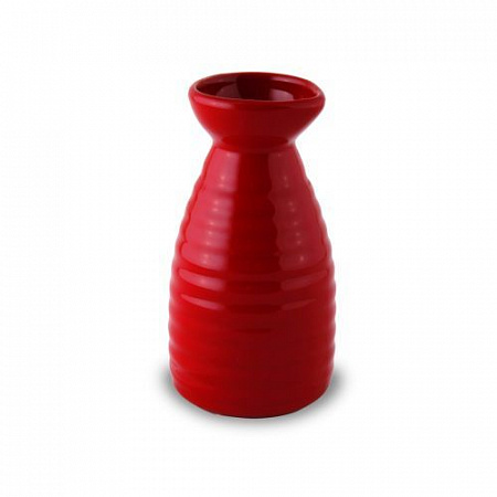 Бутылка для саке 200 мл.,в.12см Киото Блэк энд Рэд /6/