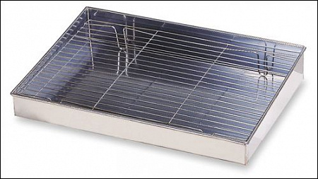 Контейнер для стекания масла 370*250*65 нерж.сталь