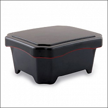 Шкатулка для УНАГИ 16,3см *13,9см *в.7,6см "ч/кр"