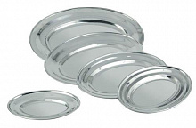 Блюдо овальное нерж. 46,3*33,5см MGSteel