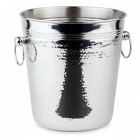 Ведро для шампанского нерж. d=21*17 см. с ручками-кольца APS