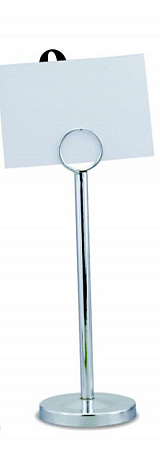 Держатель для карточек 22 см. нерж. MGSteel