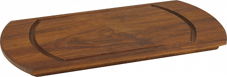 Доска для подачи блюд 27*47 см. с бороздкой, бук LAVA