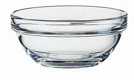 Икорница d=10 см. 240 мл. стекл. штабелир. /6/36/