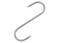 Крюк для мяса S-образный  l=75 см.  d=1,2 см. (180 кг) Inox Macel