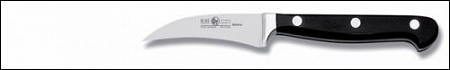 Нож для чистки овощей 70/180 мм. изогнутый, кованый MAITRE Icel