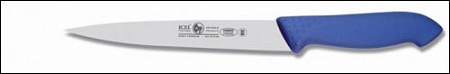 Нож рыбный филейный 200/330 мм синий HoReCa Icel