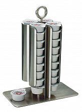 Диспенсер для пакетированных сливок 18*10 см. h=24 см. нерж. APS