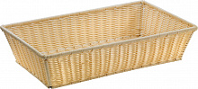 Корзина для хлеба прямоуг. 33*17*75 см. полиротанг Pinti