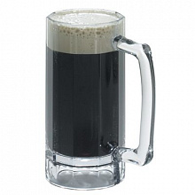 Кружка для пива 0,47 л. прозрачная, поликарбонат Cambro