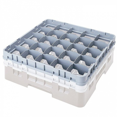 Стойка к баз. кас. для мойки 25-ячеек 1/2 высоты, серая Cambro