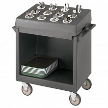Тележка для подносов и тарелок Cambro