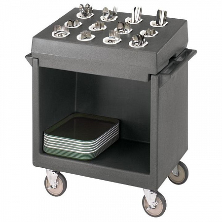 Тележка для подносов и тарелок Cambro