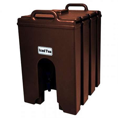 Термоконтейнер для напитков 44,5л. 530*415*630мм. темно-коричневый Cambro