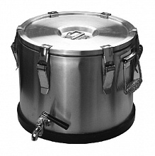 Термос 10 л. нерж. кругл. профессионал. с краном/1/