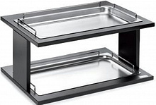 Этажерка 2-х ярусная нерж. Pinti