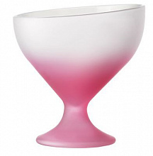 Креманка 230 мл. d=102, h=110 мм матовая розовая Калифорния /6/