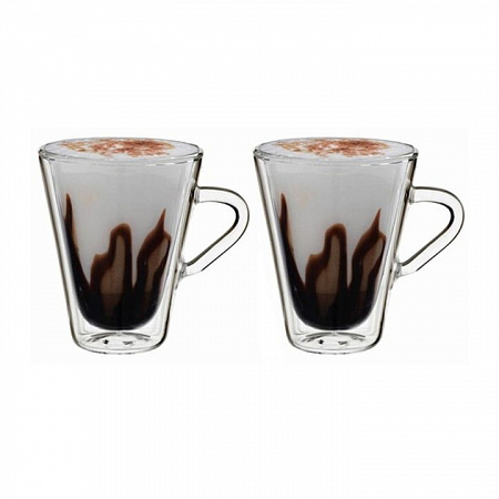 Кружка 105 мл. с двойными стенками Thermic Glass /2/