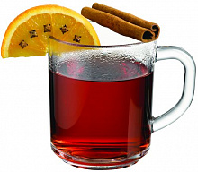 Кружка 250 мл. d=75, h=90 мм прозрач. Паб Б /24/ (см.аналог код 53833)