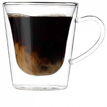 Кружка 295 мл. с двойными стенками Thermic Glass /2/ (RM220-08880/02)