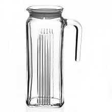 Кувшин 1 л. d=97, h=181 мм с голубой крышкой Фриго Б /6/