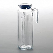 Кувшин 1,3 л. с голубой крышкой Фриго Б /6/