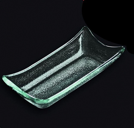 Салатник 125*60 мм. прозр. стекло 3D /60/