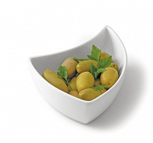 Салатник 160*110*50 мм. треуг. "волна" Пати /12/ /АКЦИЯ/